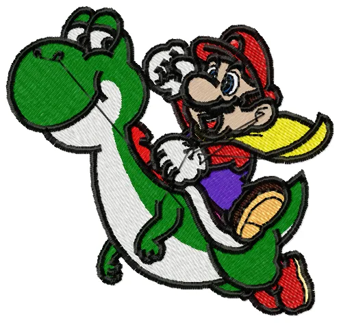 [MT-G448] [Super Mario] Mario e Yoshi