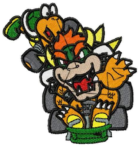 [MT-G464] [Super Mario] Bowser Kart
