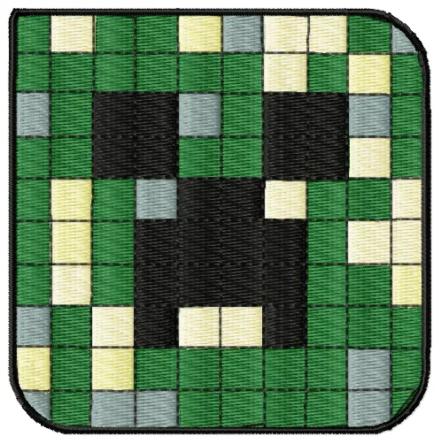 [MT-G503] [Minecraft]Creeper Logo 2