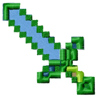 [MT-G507] [Minecraft]Espada de diamante