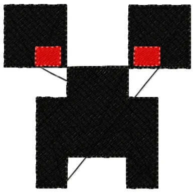 [MT-G511] [Minecraft]Crepper rosto