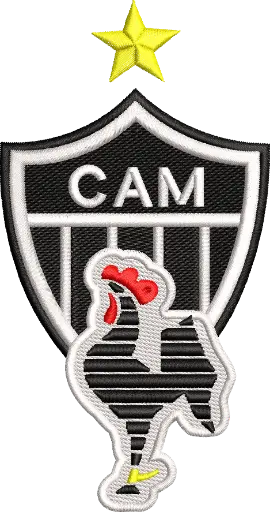 [MT-A015] Escudo Atlético Mineiro Galo