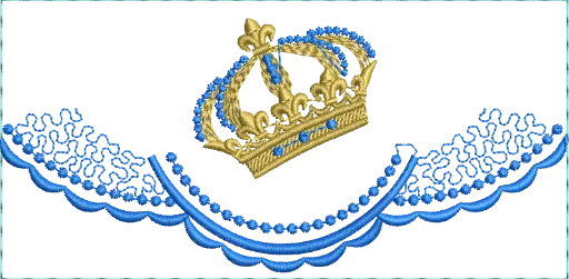 [MT-A039] Barrinha Coroa Azul