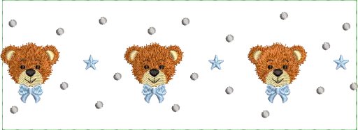 [MT-A051] Barrinha Urso Simpático