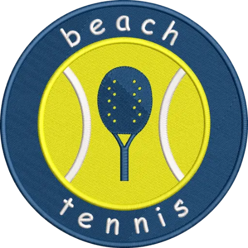 [MT-A065] Brasão Beach Tennis