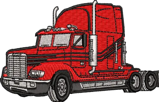 [MT-A094] Caminhão Vermelho