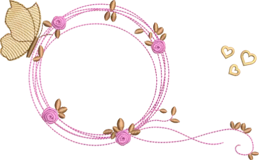 [MT-A153] Moldura Laço Primavera
