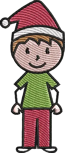 [MT-A167] Elfo Natalino Verde