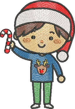 [MT-A168] Boneco Azul Natal