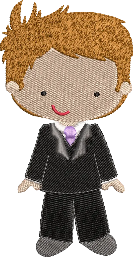 Boneco Infantil Terno